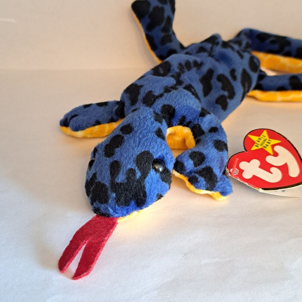 NEW Vintage Ty Beanie Baby - LIZZY the Lizard (13 Inch) with TAGS - Picture 3 of 7